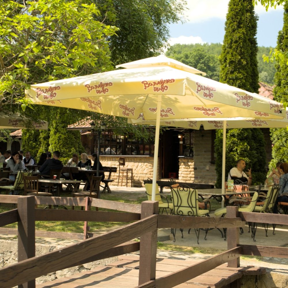 Bašta restorana Brana